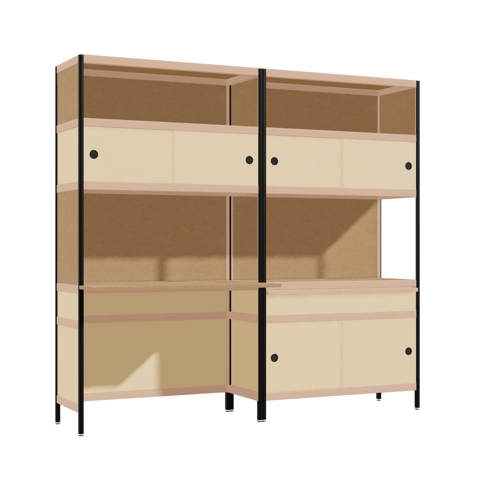 Furniture (186.5x200x63.6 cm)