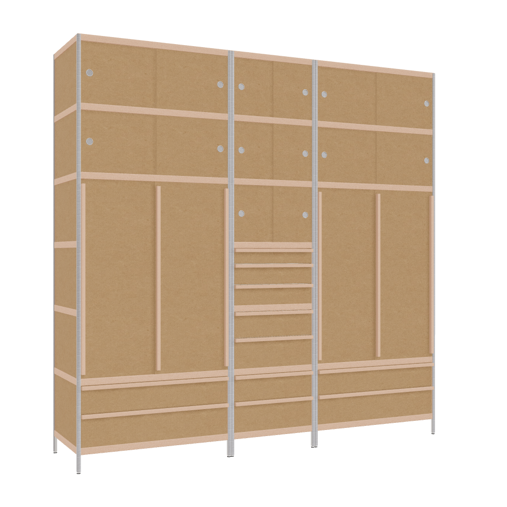 Furniture (261x262x62 cm)