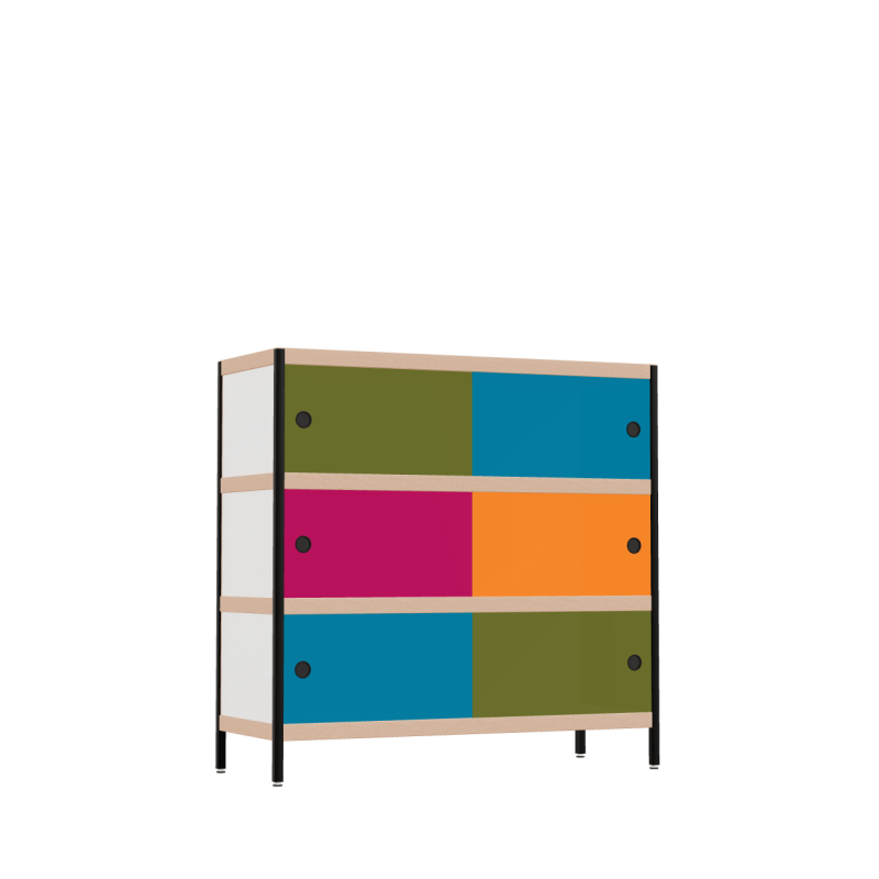 Armoire (108x110x42 cm)