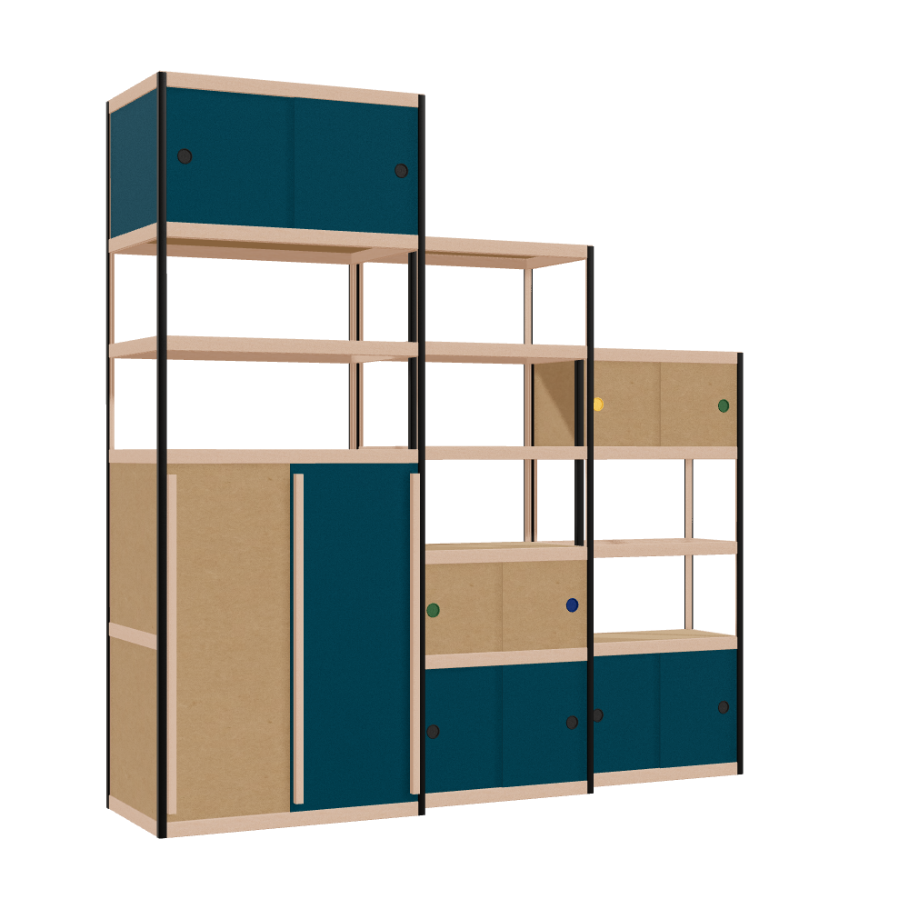 Furniture (209x204x52 cm)