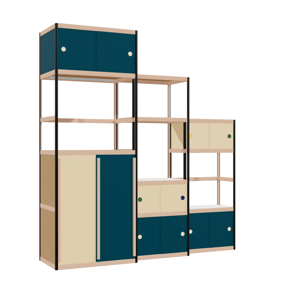 Furniture (219x204x52 cm)