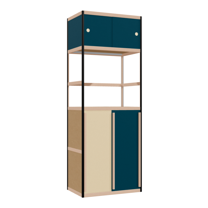Armoire (219x80x52 cm)