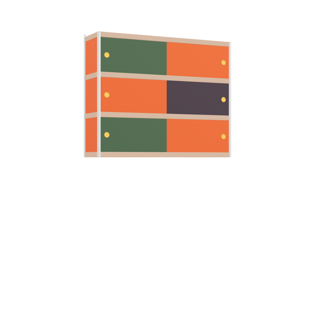 Meuble suspendu (97x120x32 cm)