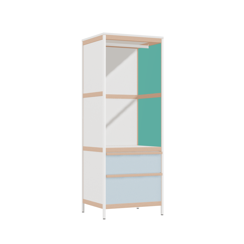 Wardrobe (167.8x62x52 cm)