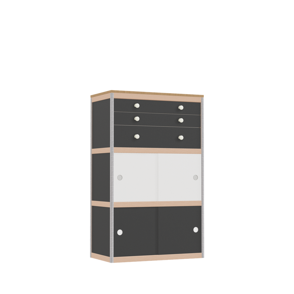 Kast (128.8x80x42 cm)