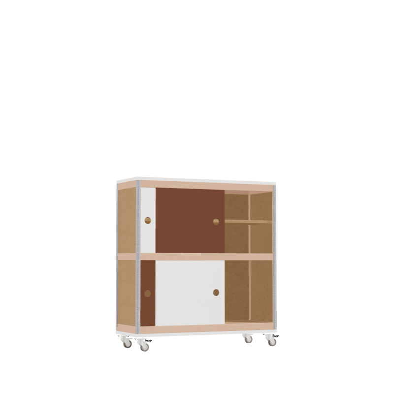 Kast (96.8x90x32 cm)