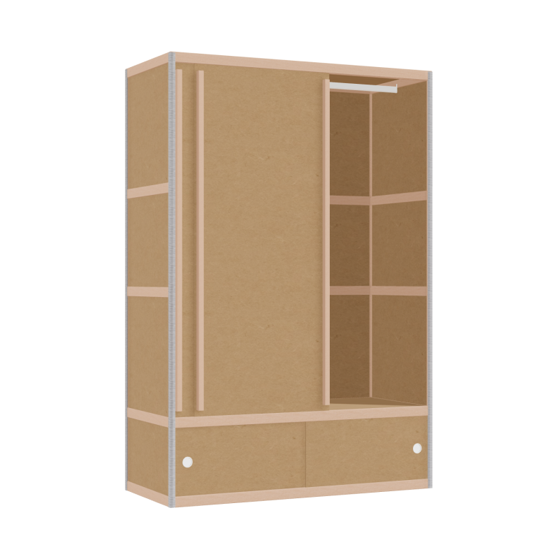 Wardrobe (178x120x52 cm)