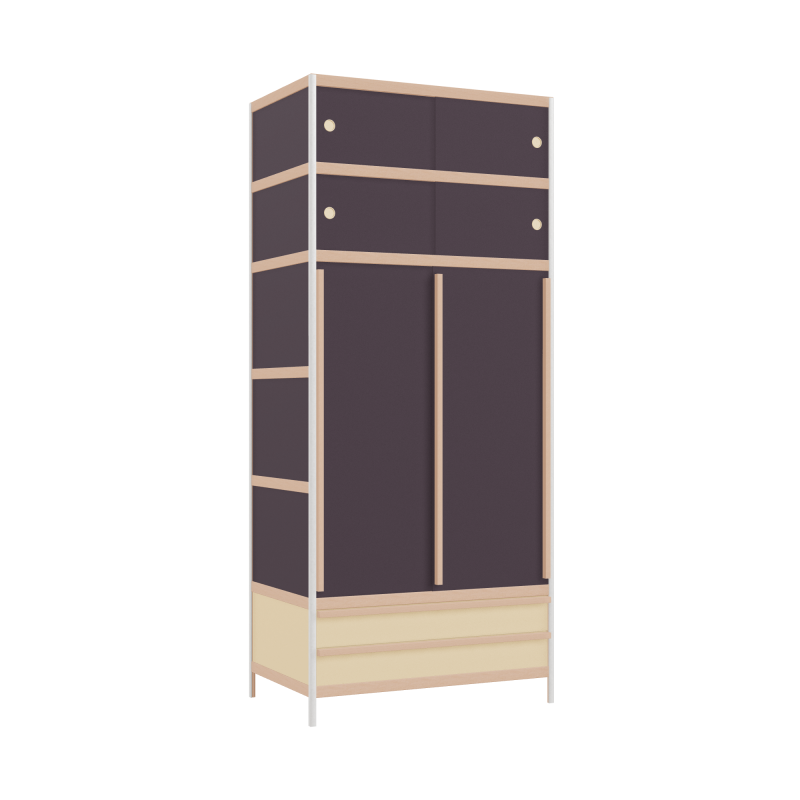 Wardrobe (230x100x62 cm)
