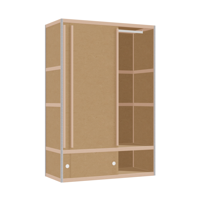 Wardrobe (178x120x52 cm)