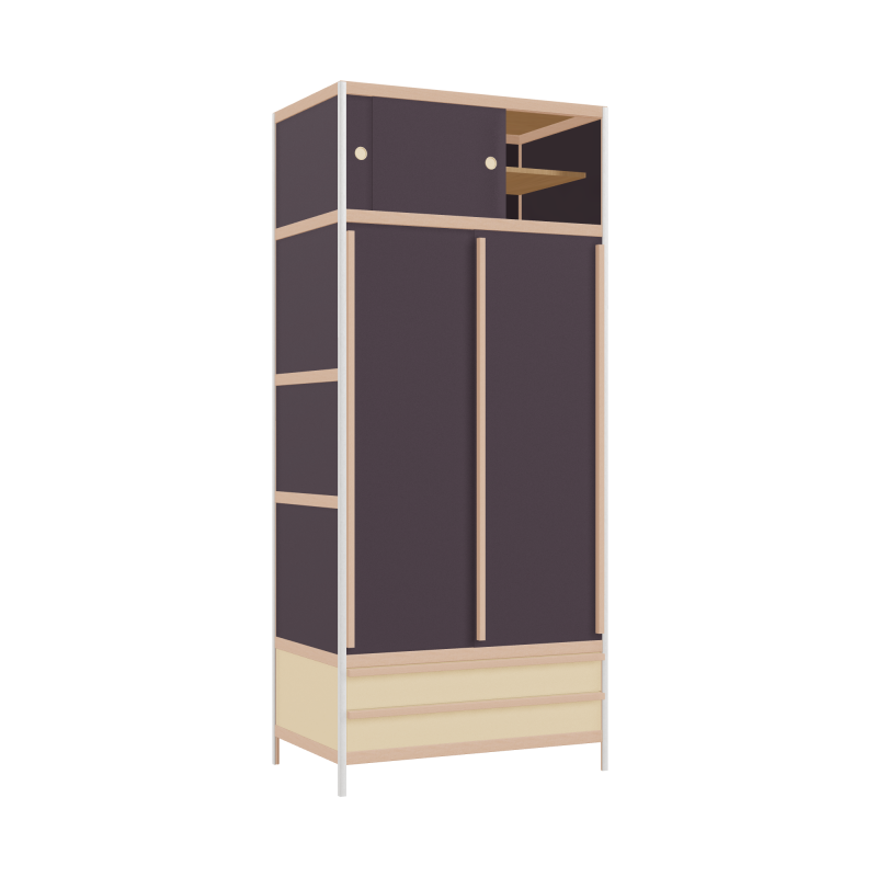 Penderie (229x100x62 cm)