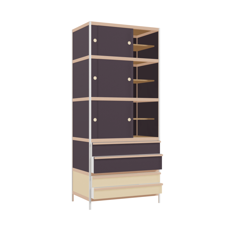 Kast (229x100x62 cm)