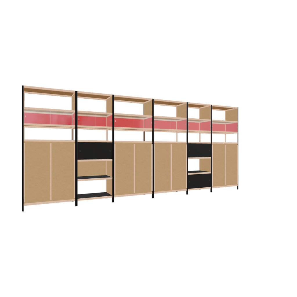 Meubles (241x560x52 cm)