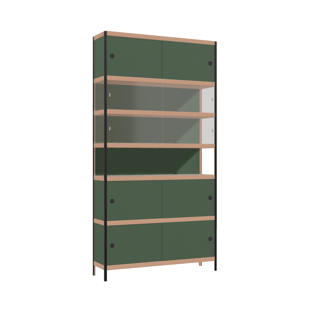 Display cabinet (230x120x32 cm)