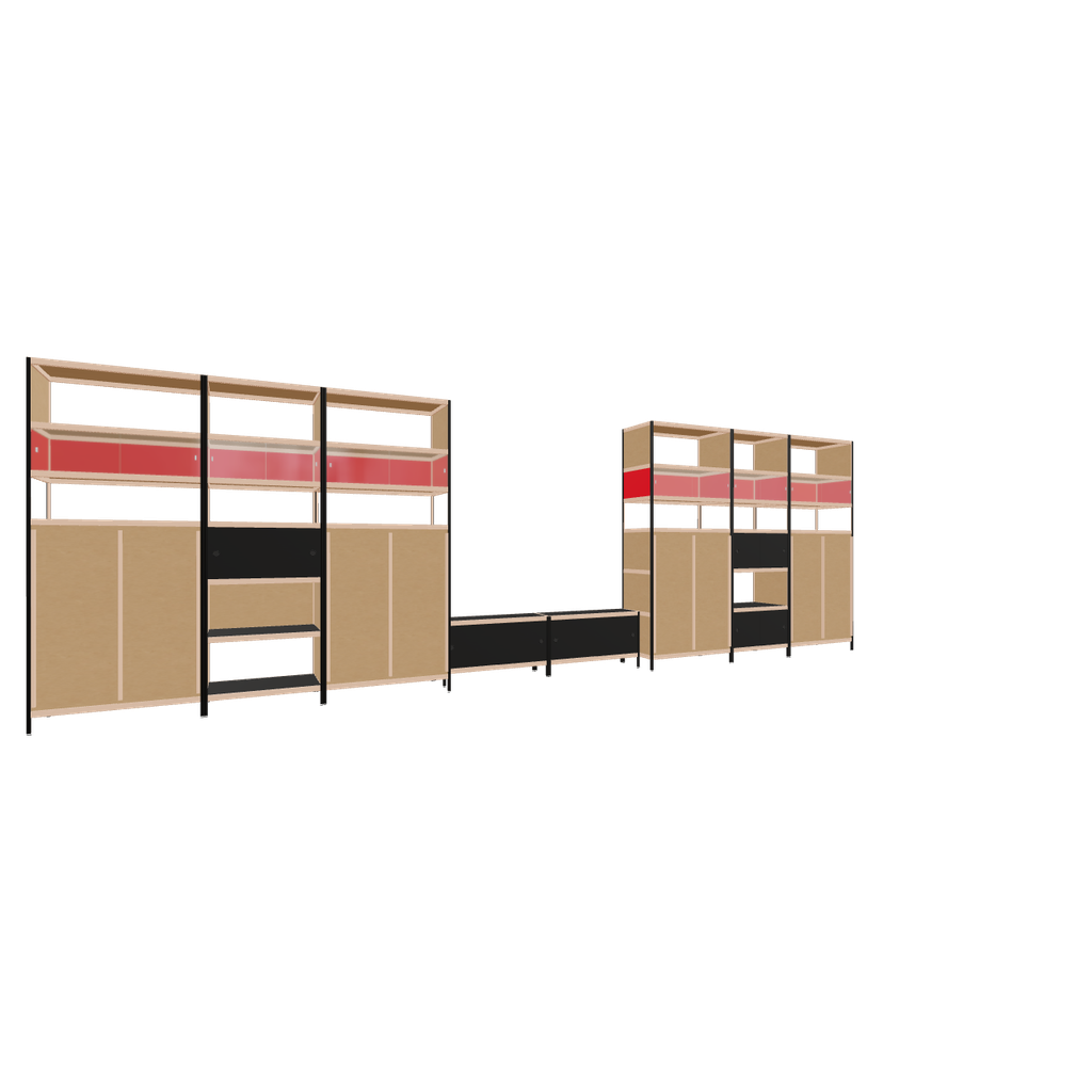 Furniture (241x760x52 cm)