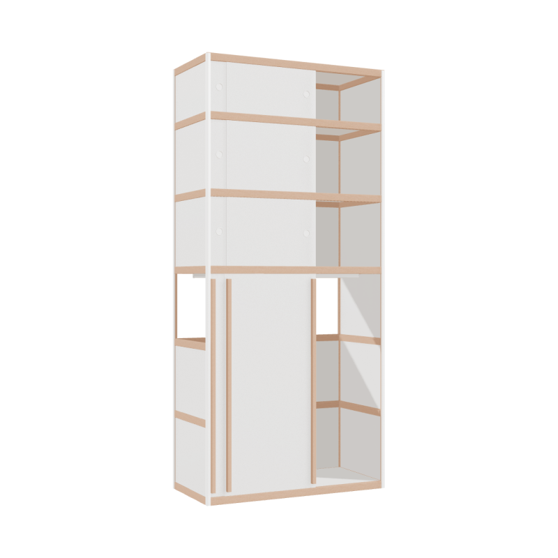 Kleerkast (240x110x52 cm)