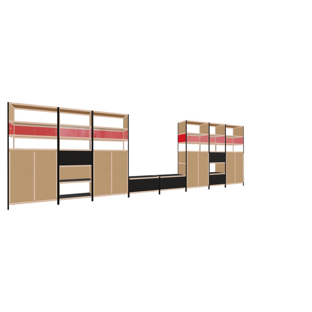 Furniture (241x760x52 cm)