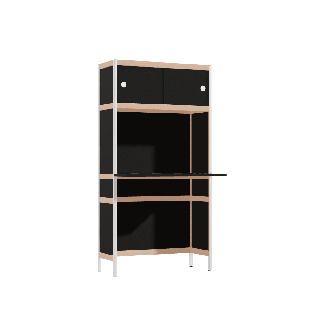 Cantilevered desk (155.5x80x53.6 cm)