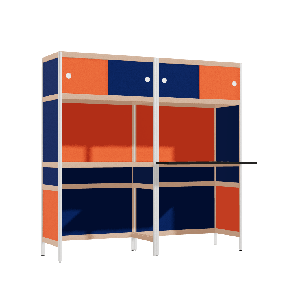 Meubels (155.5x160x63.6 cm)