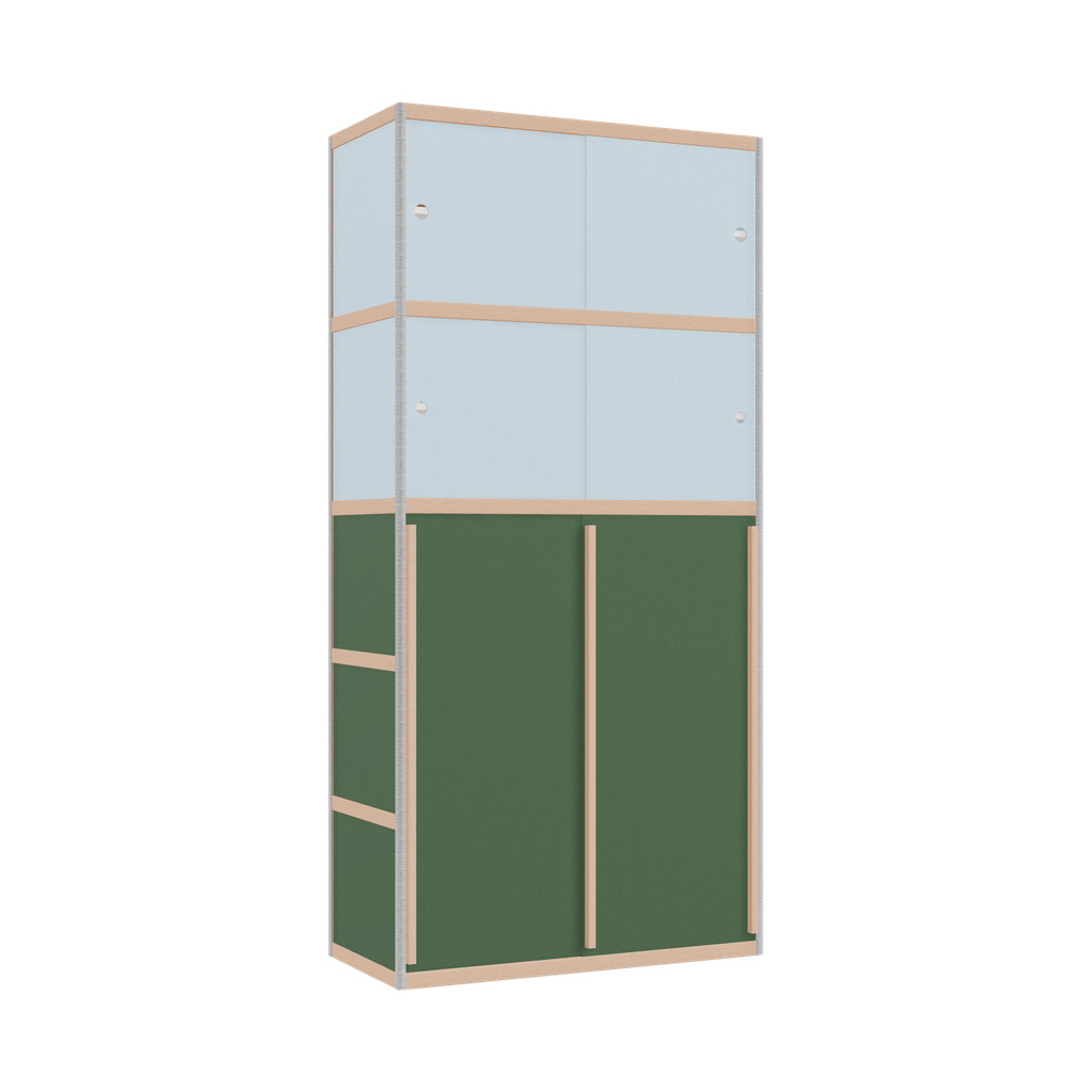 Kleerkast (229x110x52 cm)