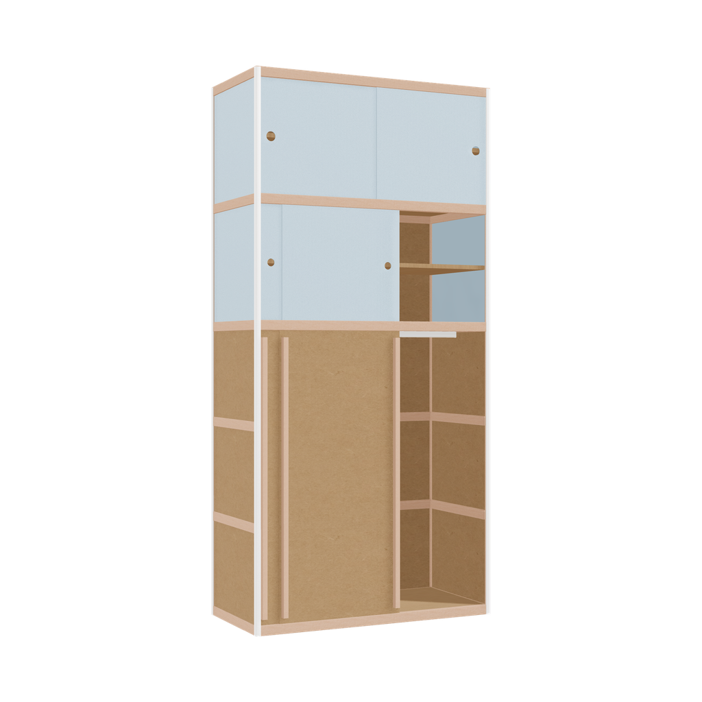 Wardrobe (229x110x52 cm)