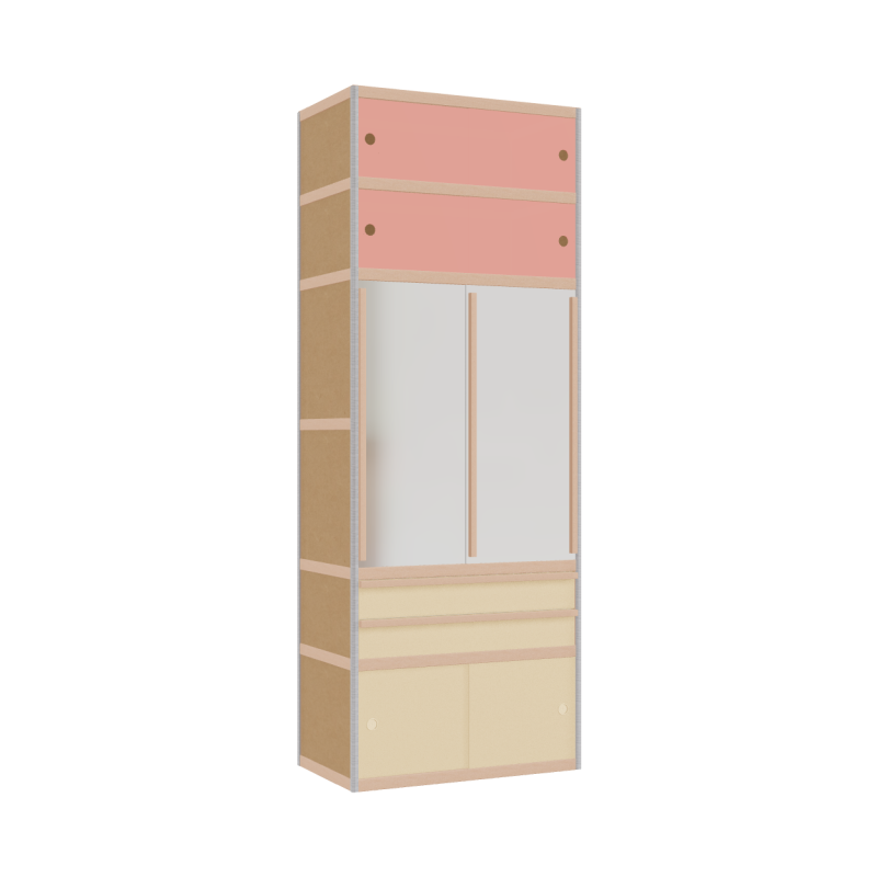 Penderie (240x90x52 cm)