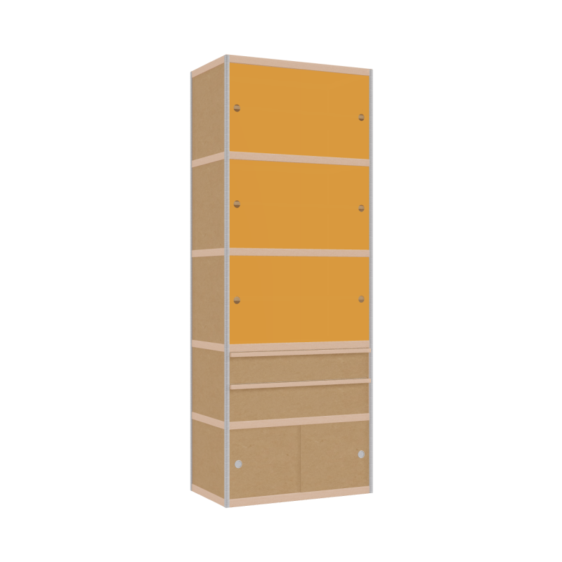 Cabinet (239x90x52 cm)