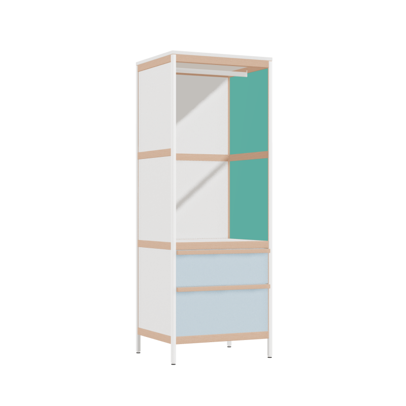 Wardrobe (169.8x62x52 cm)
