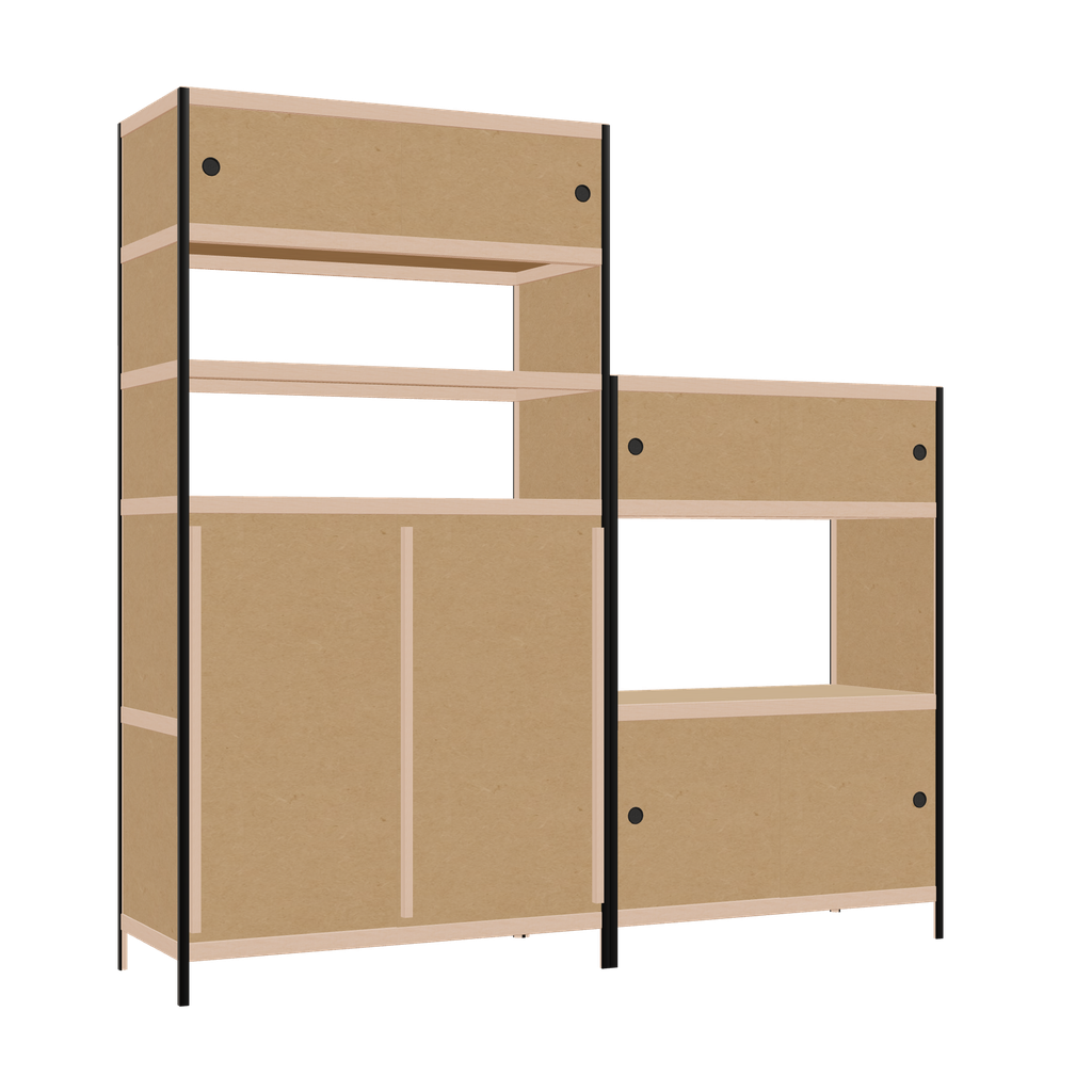 Furniture (209x210x52 cm)