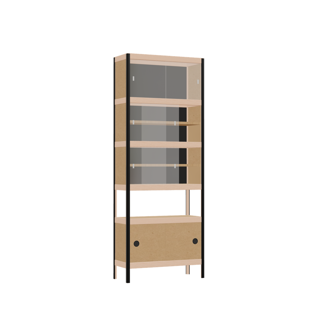 Display cabinet (162x62x25 cm)