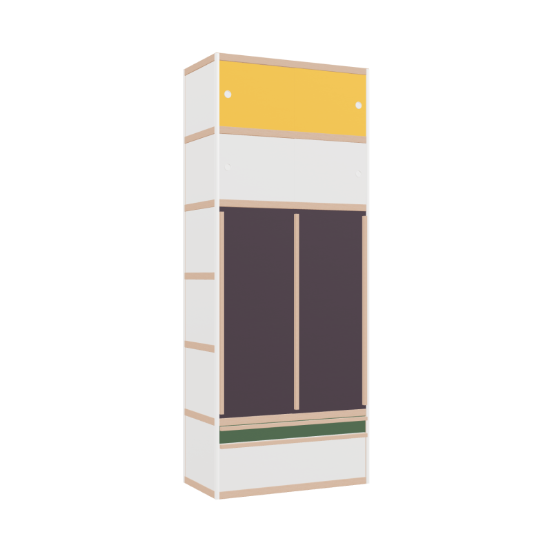 Wardrobe (250x100x52 cm)