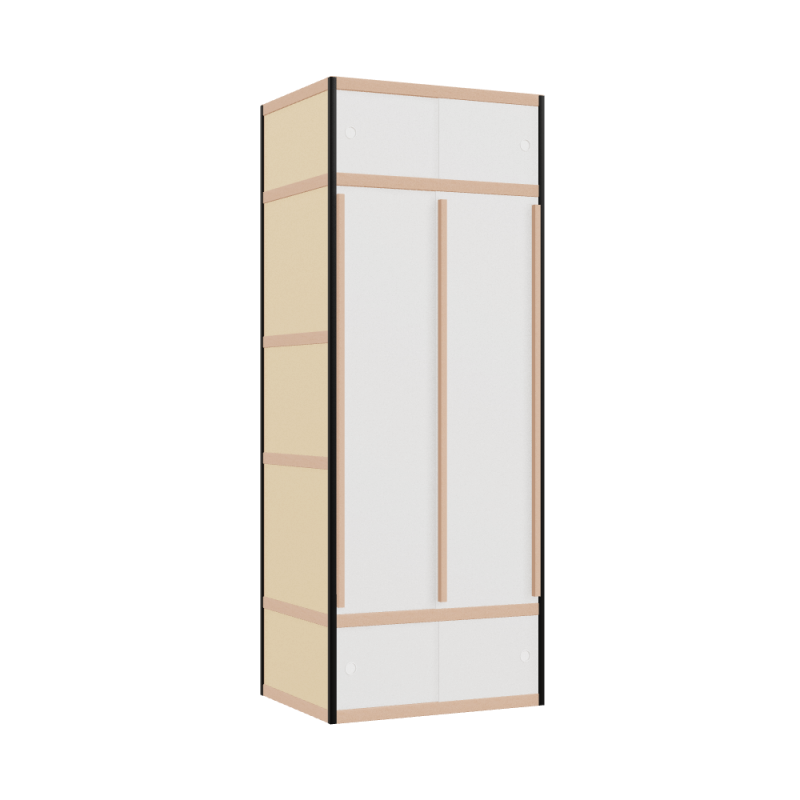 Penderie (209x80x62 cm)