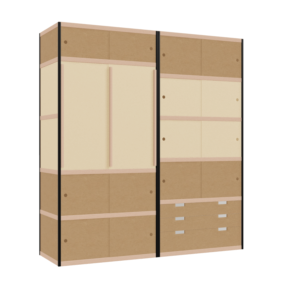 Furniture (219x200x62 cm)