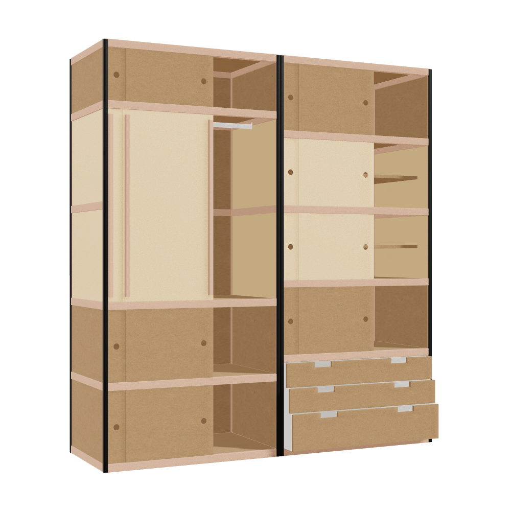 Furniture (219x200x62 cm)