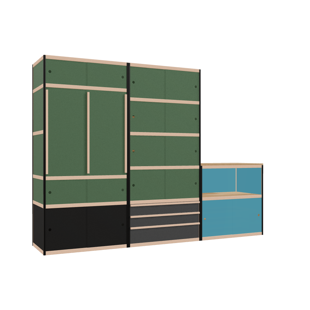 Furniture (219x300x62 cm)