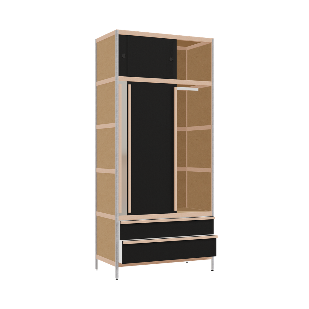 Penderie (220x100x52 cm)