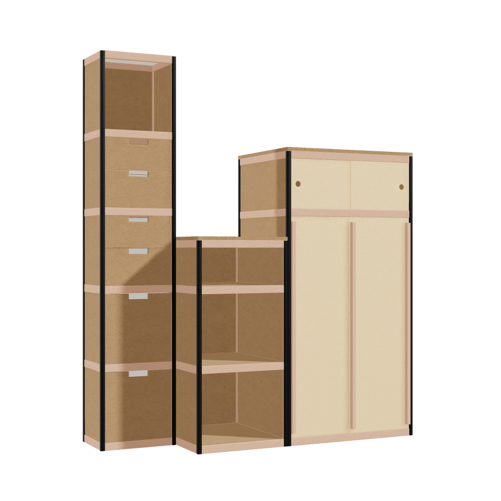 Furniture (209x174x62 cm)