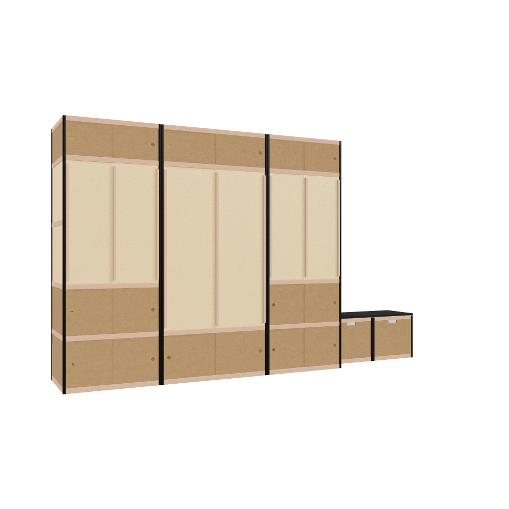 Furniture (219x364x62 cm)