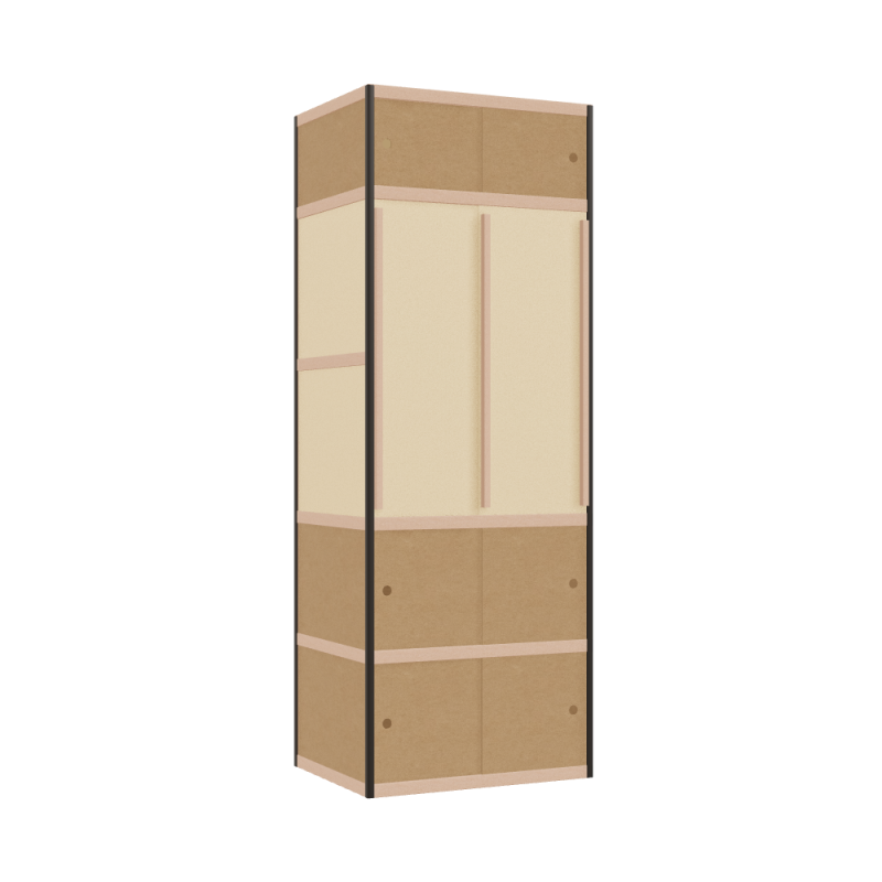 Wardrobe (219x80x62 cm)