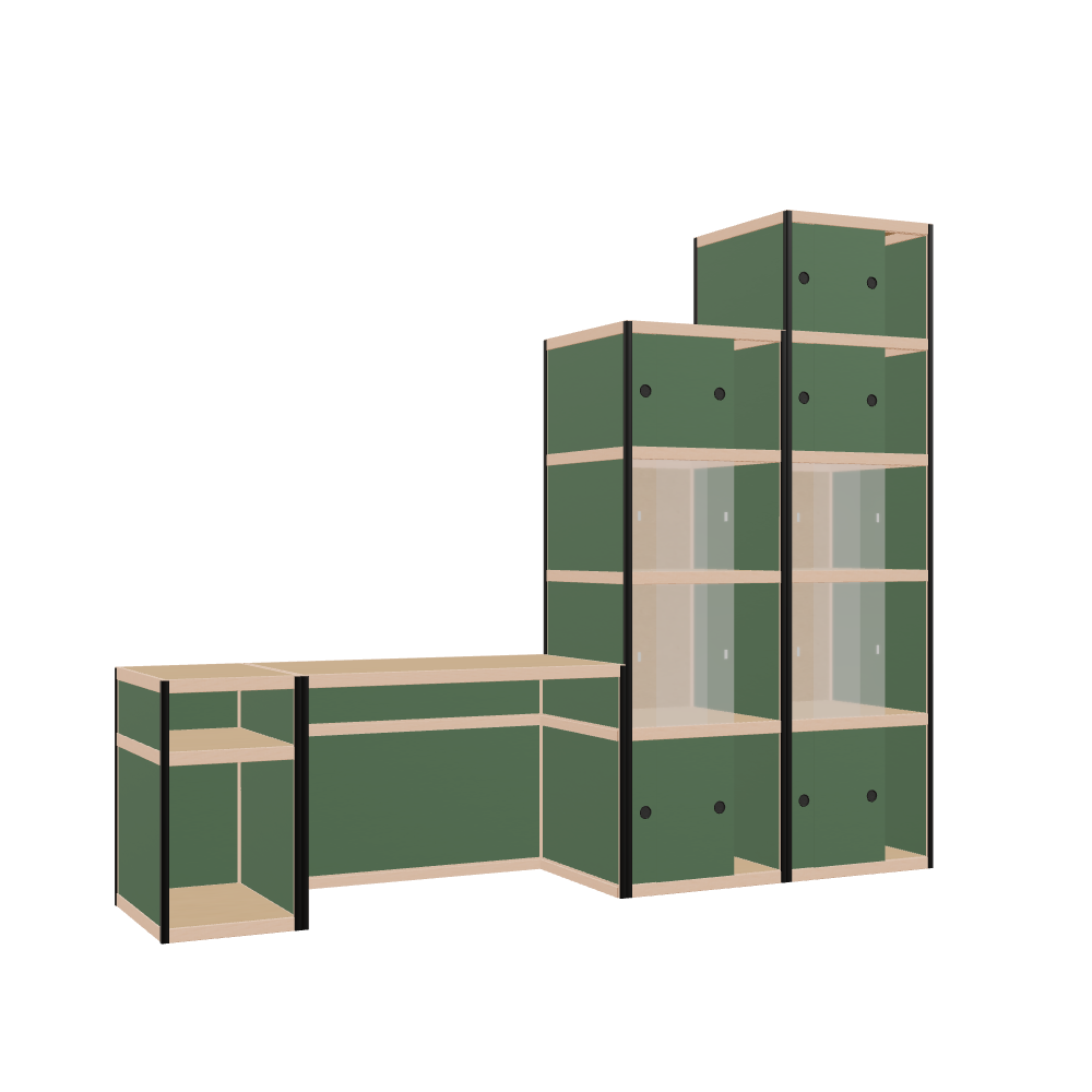 Furniture (229x276x62 cm)