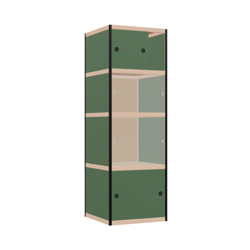 Vitrine (188x62x62 cm)