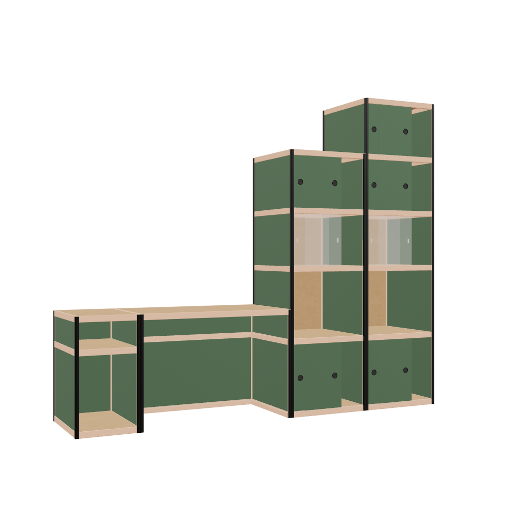 Furniture (229x276x62 cm)