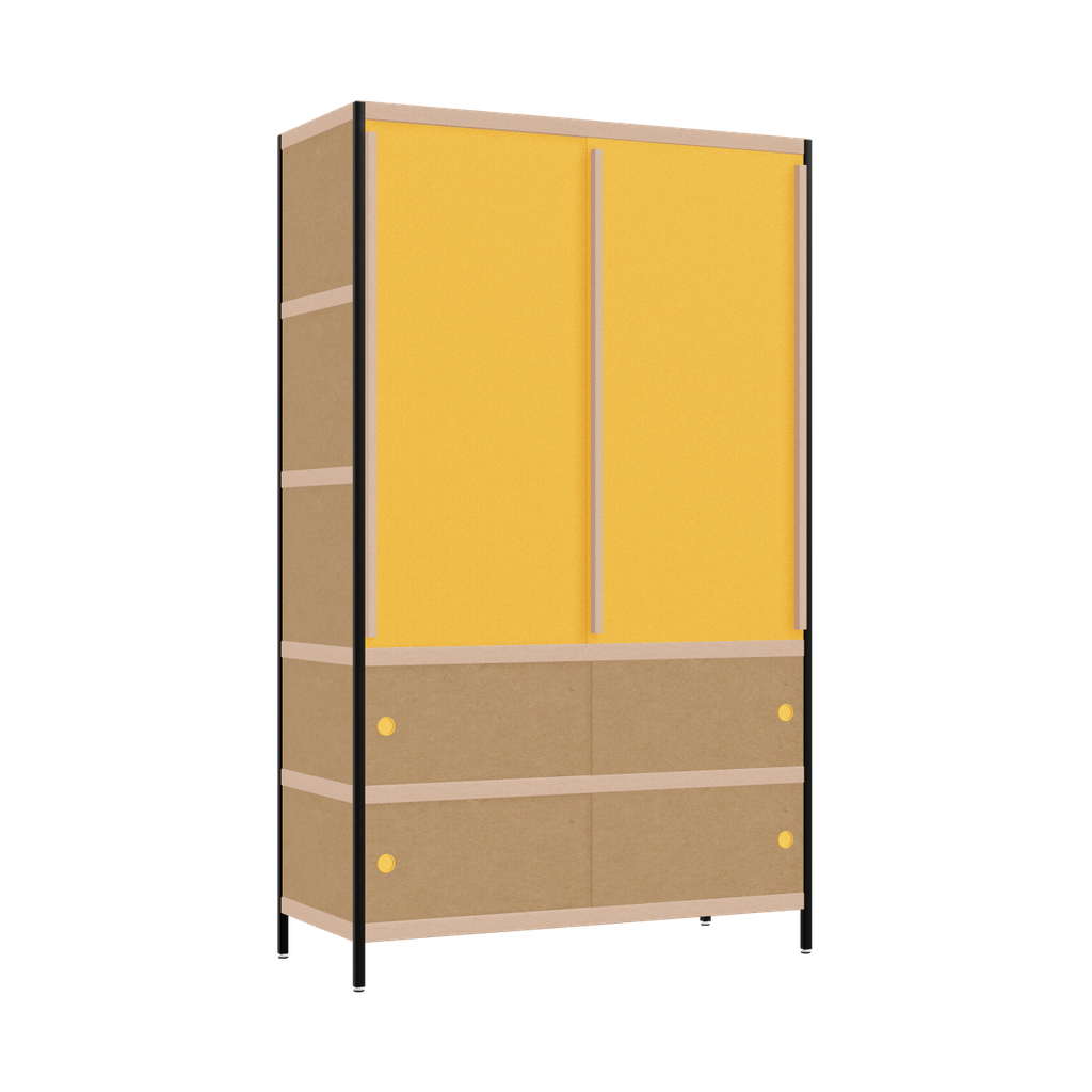 Wardrobe (200x120x52 cm)