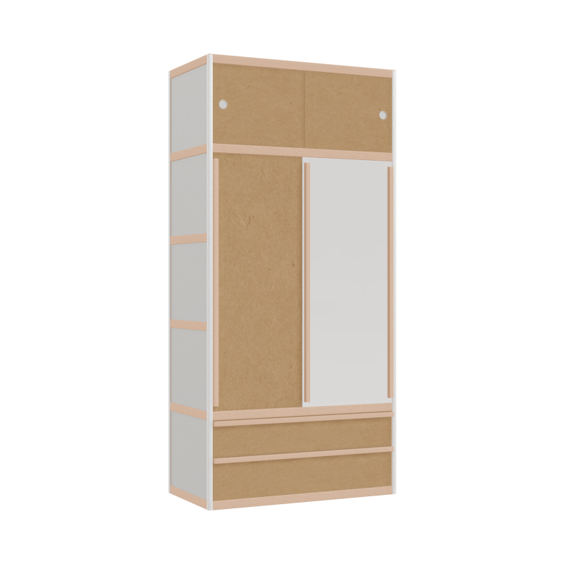 Penderie (209x100x52 cm)