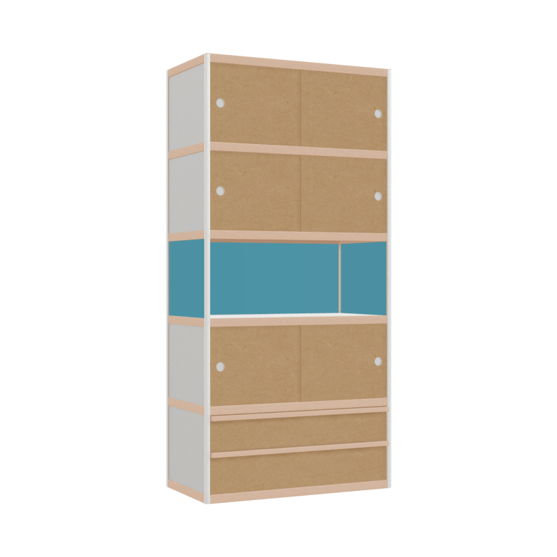 Armoire (209x100x52 cm)