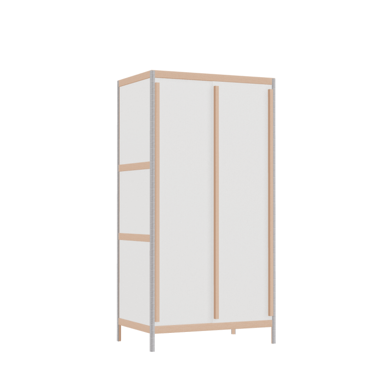 Kleerkast (157x80x52 cm)