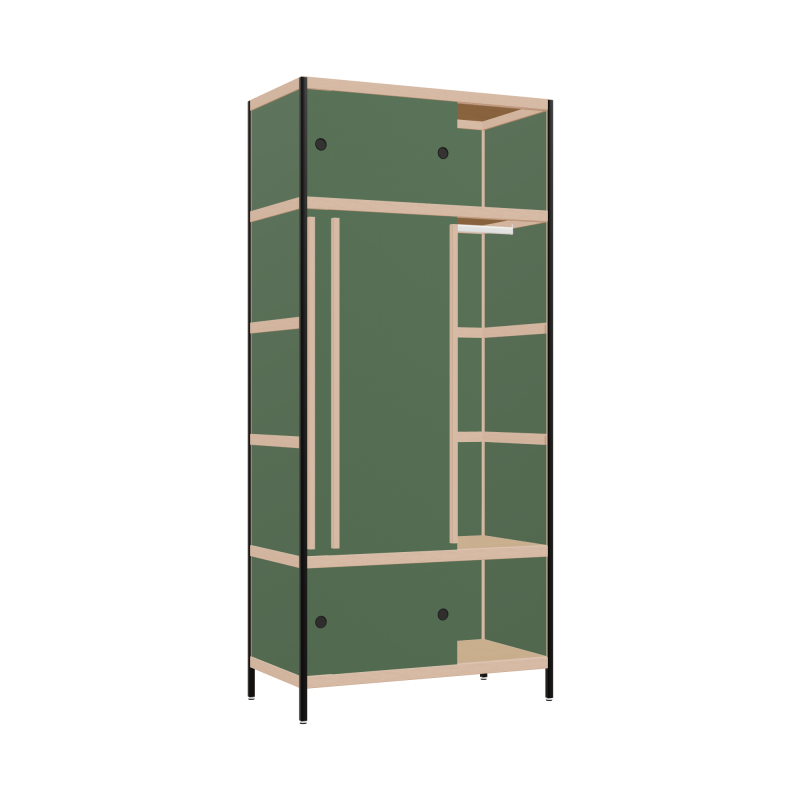 Wardrobe (221x100x52 cm)