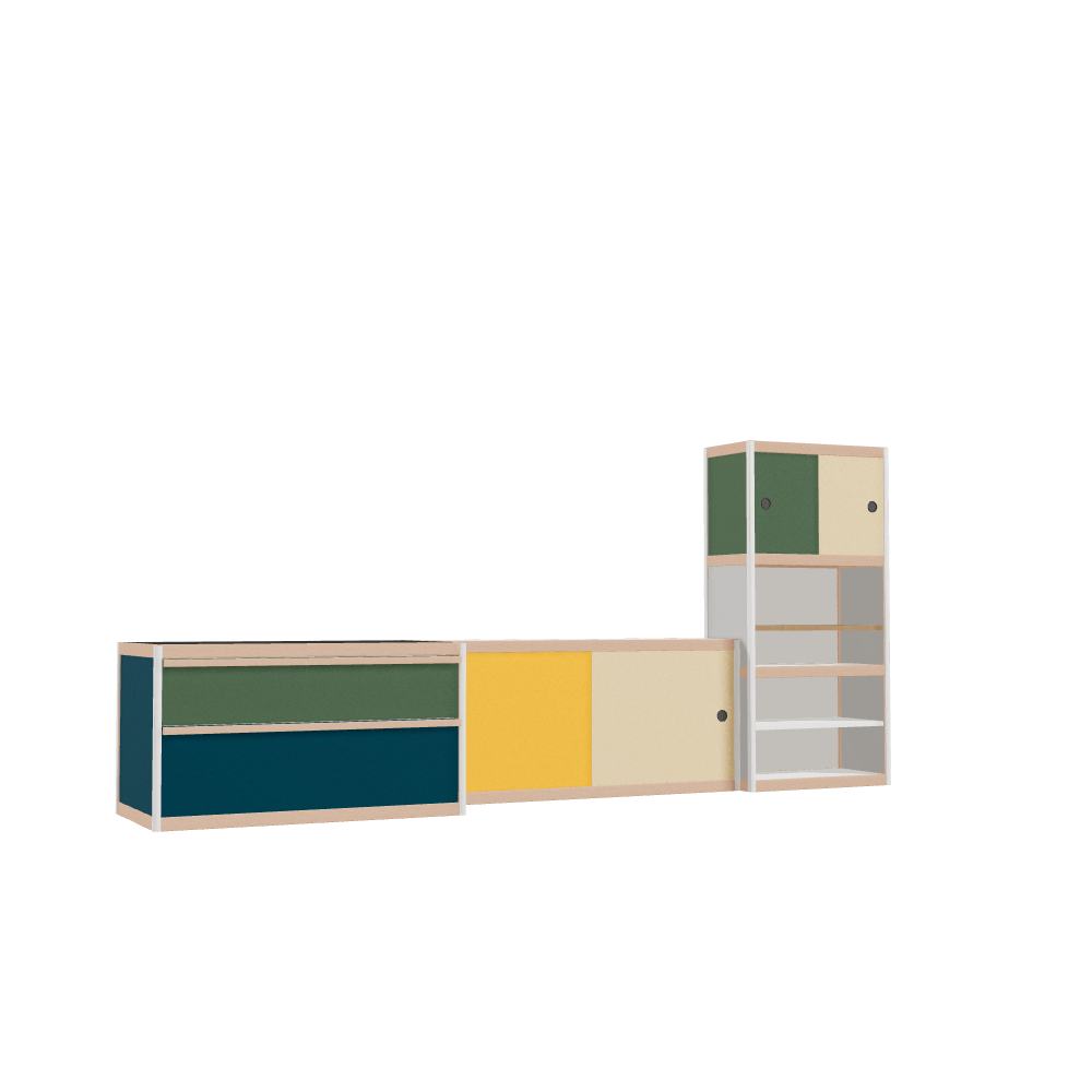 Meubels (127x282x52 cm)