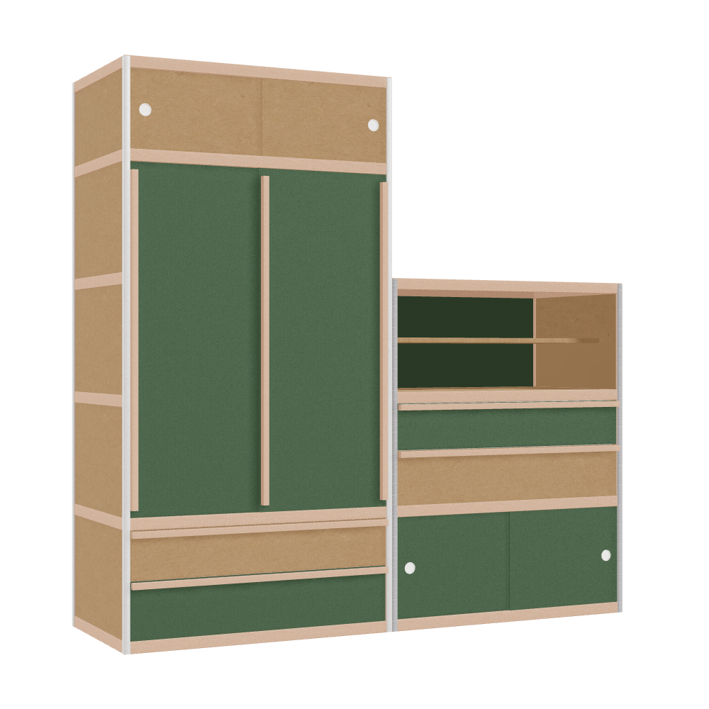 Furniture (199x200x62 cm)