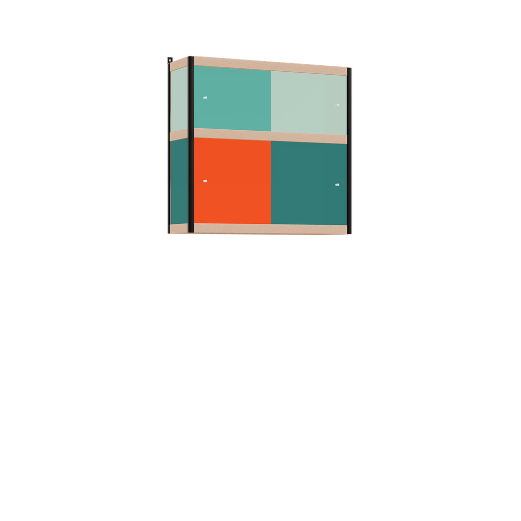 Hanging cabinet (76x80x25 cm)