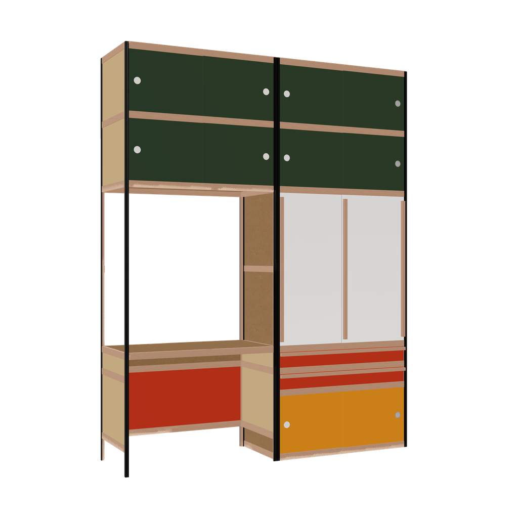 Furniture (257x200x52 cm)